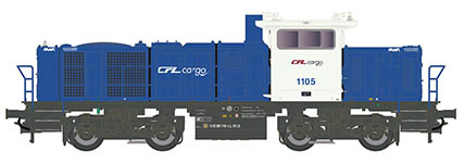 095-90552 - H0 - Diesellok Vossloh G1000 CFL Cargo, Ep.VI, DCC Sound